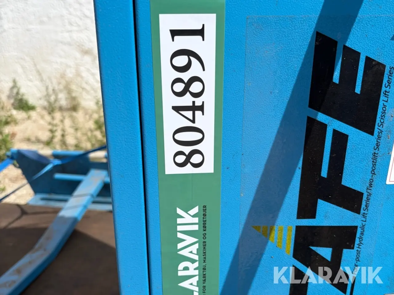 Billede 10 - Løfteplatform / godslift Safe - hydraulisk