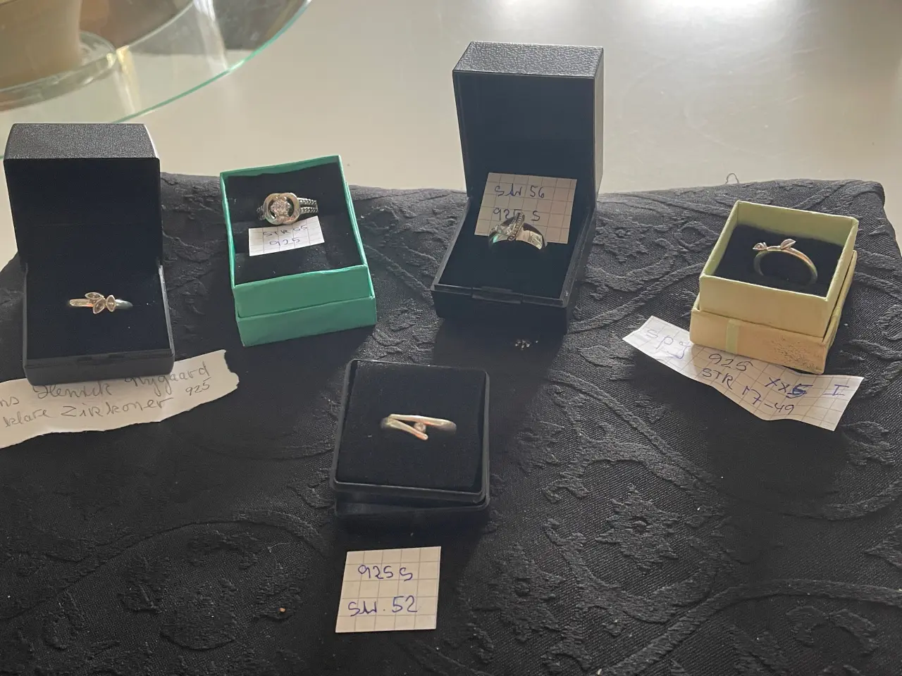 Billede 1 - finger ringe i sølv