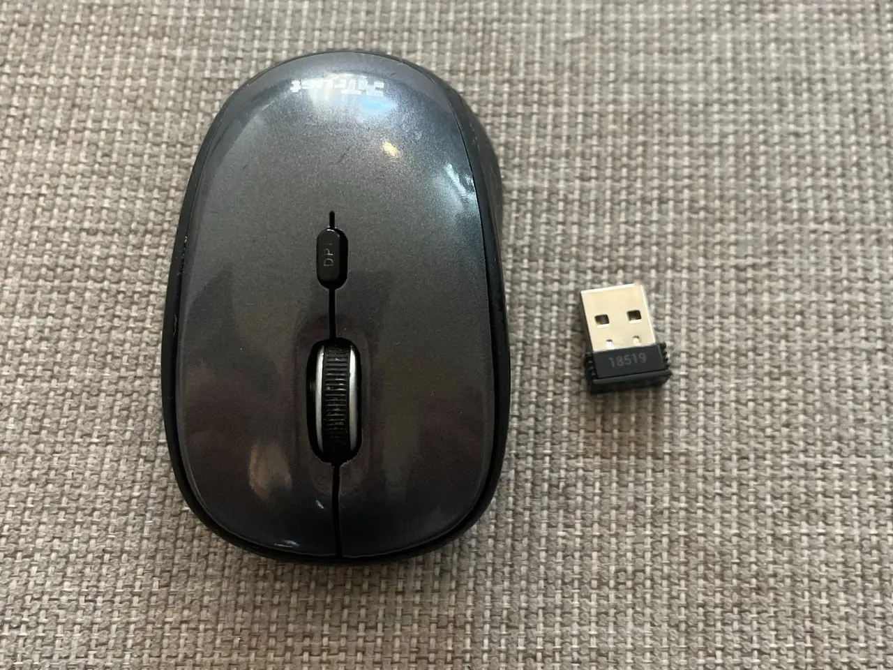 Billede 1 - Trust trådløs mus med USB-nanomodtager, grå