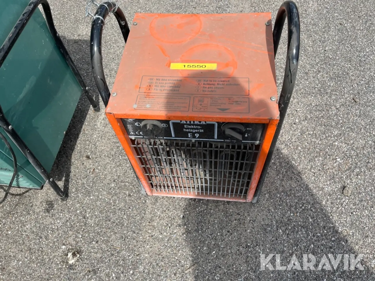 Billede 2 - Affugter/varmeblæser Danfherm/Atika Cd1100/E9 2 styk