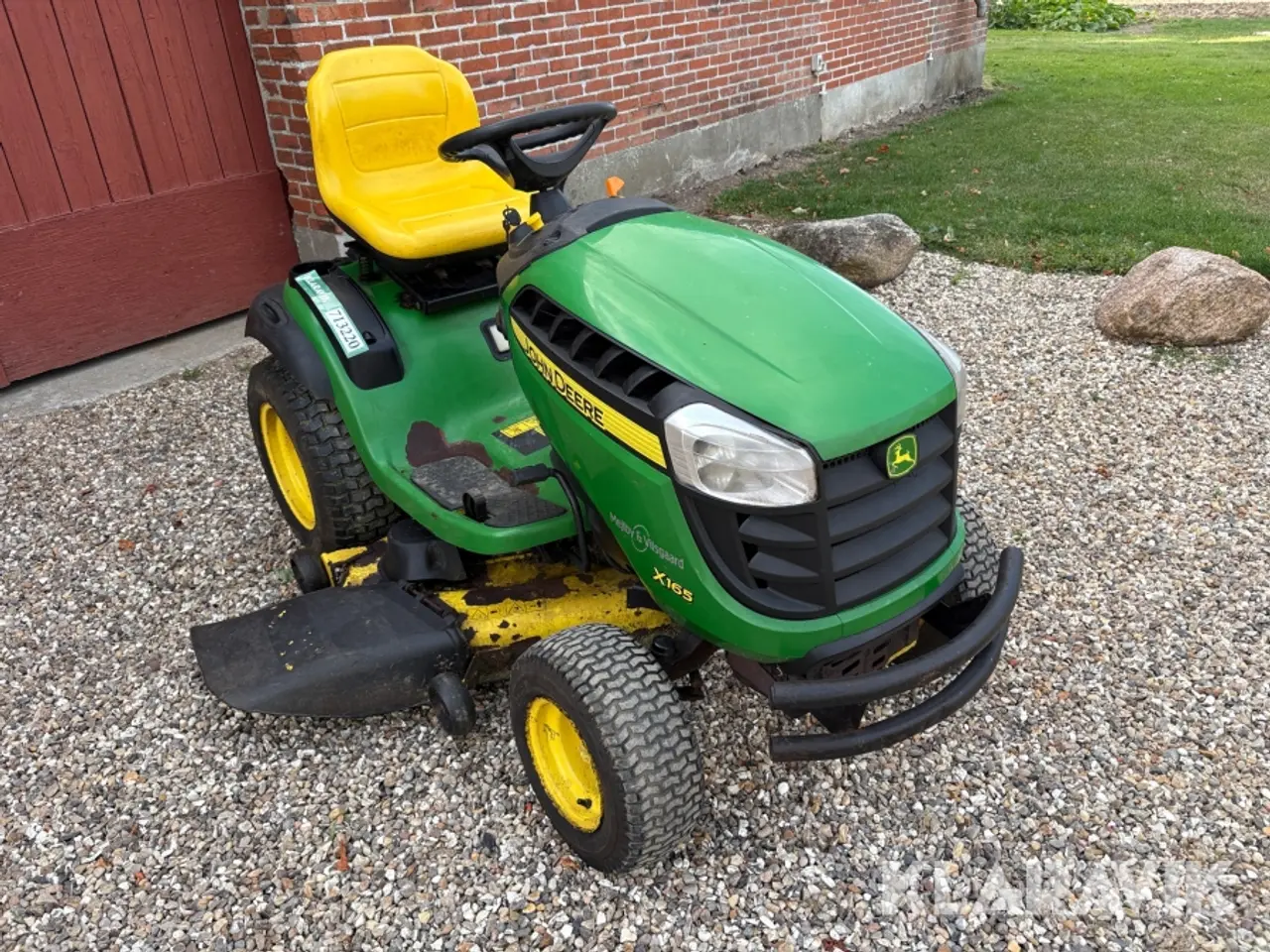 Billede 2 - Græsslåmaskine John Deere X165