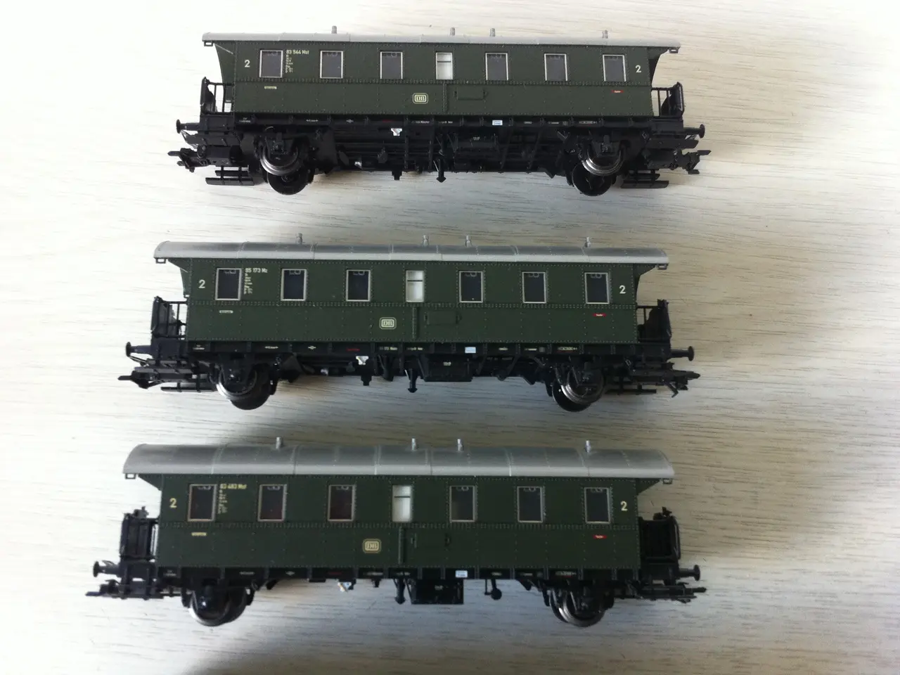 Billede 7 -  5 stk. Märklin DB personvogne (som nye )