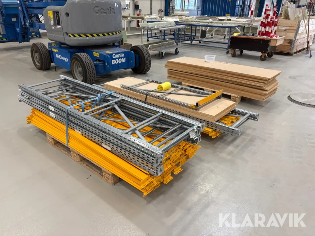 Billede 4 - Pallereol - 9 stigereoler/ 23 hylder