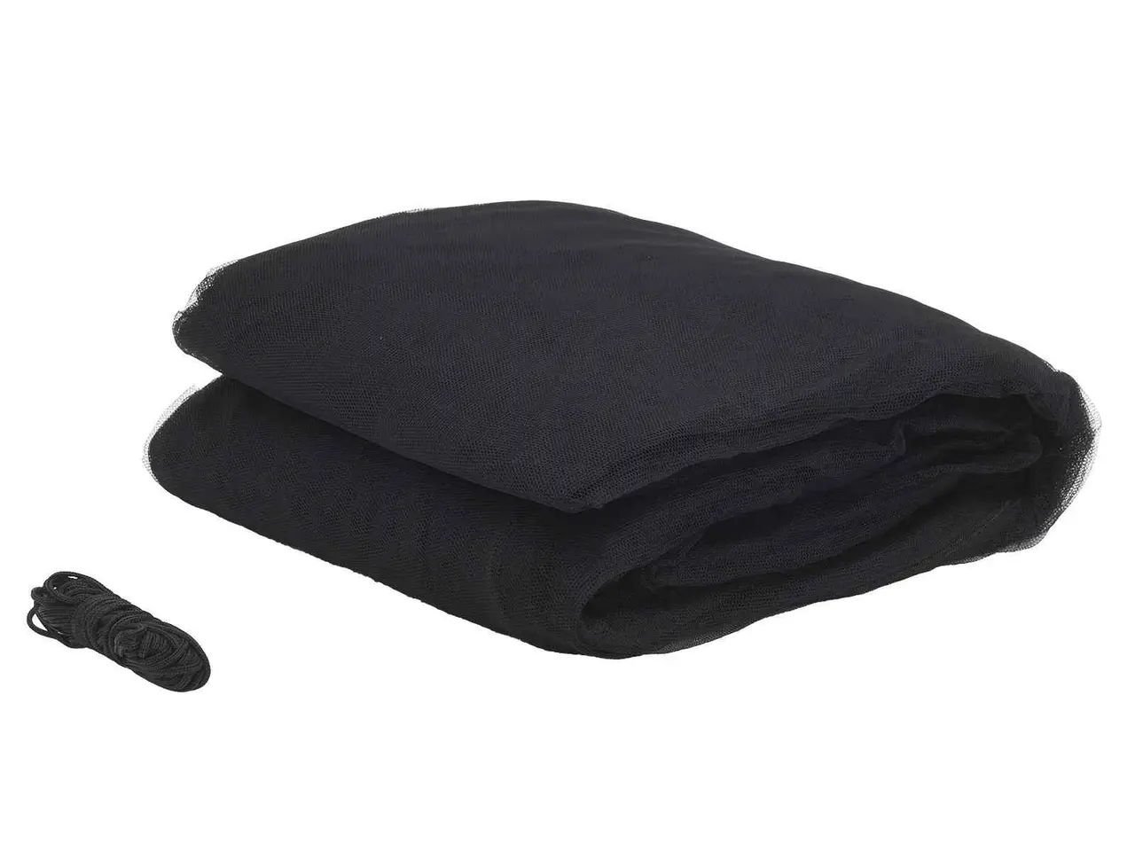 Billede 3 - Have myggenet 156 mesh - sort polyester 3 × 4,5 × 2,5 m