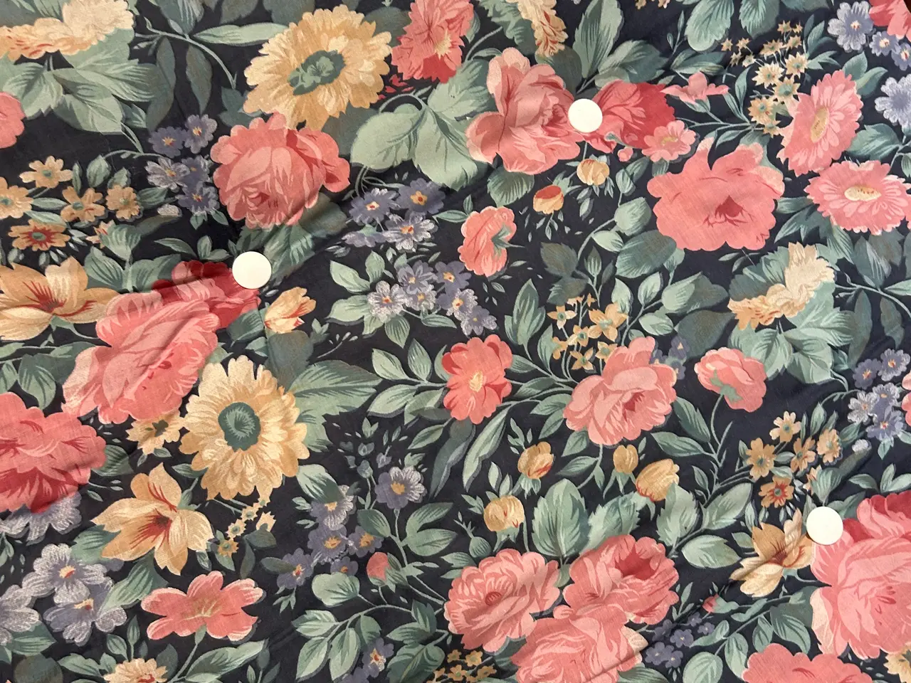 Billede 2 - Drømmeseng med blomstret hynde, RETRO