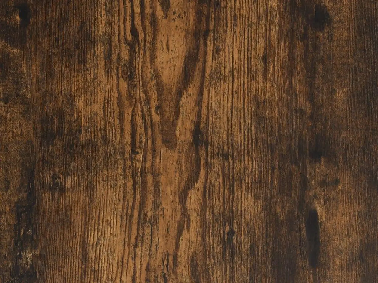 Billede 9 - Væghylde 124,5 x 18 x 60,5 cm - røget egetræsfinish