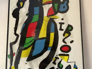 Plakat med rammen Miro