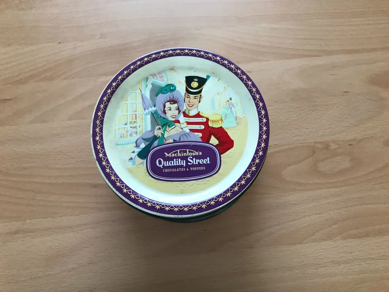 Billede 1 - Ældre Quality Street dåse