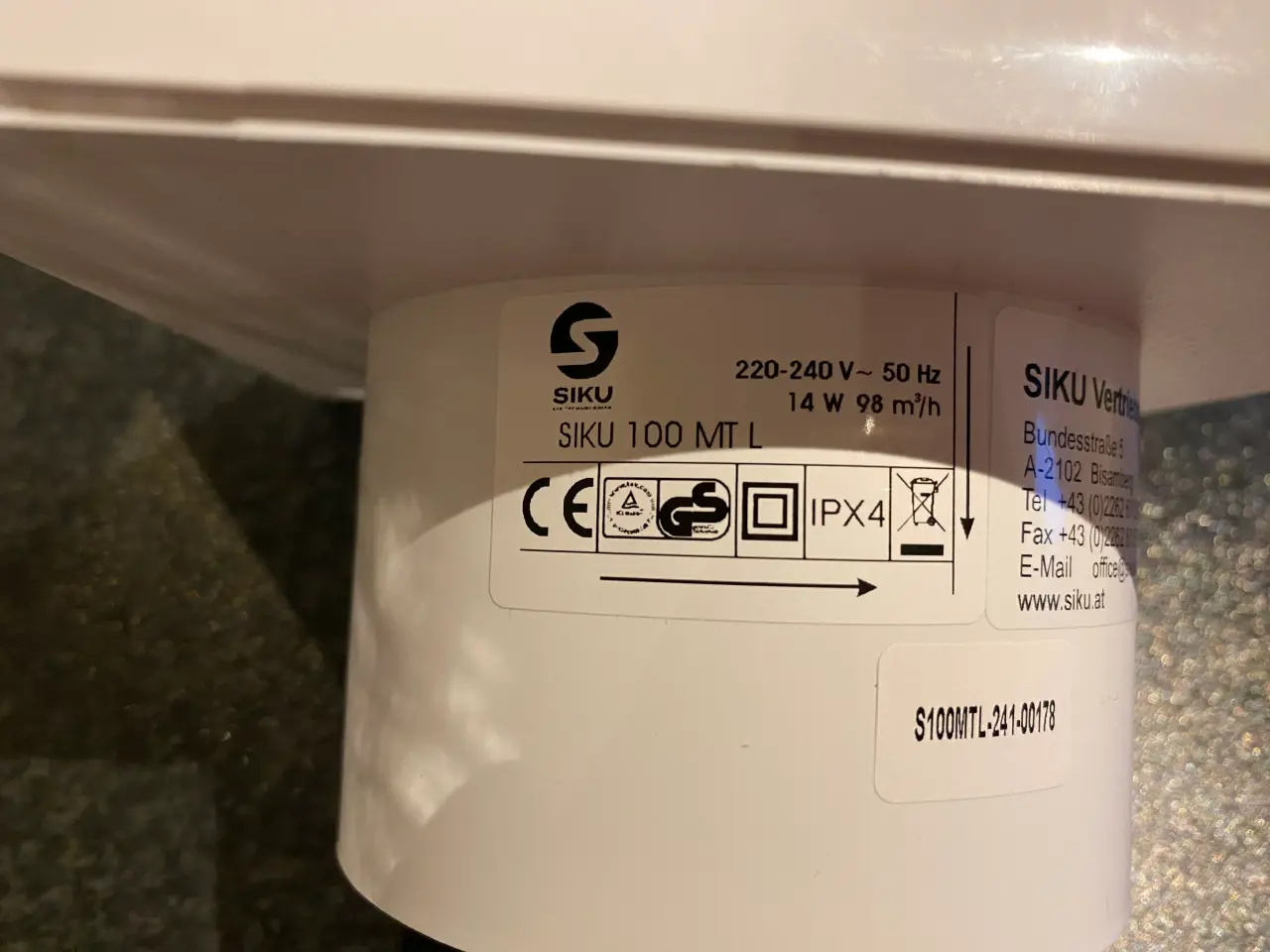 Billede 3 - Ventilator med timer