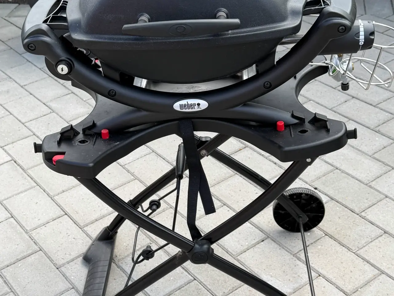 Billede 1 - Weber Q1200 gasgrill med bord