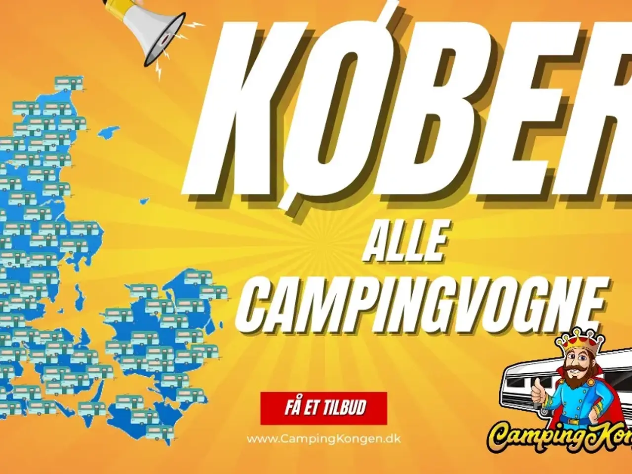 Billede 1 - KØBER ALLE CAMPINGVOGNE