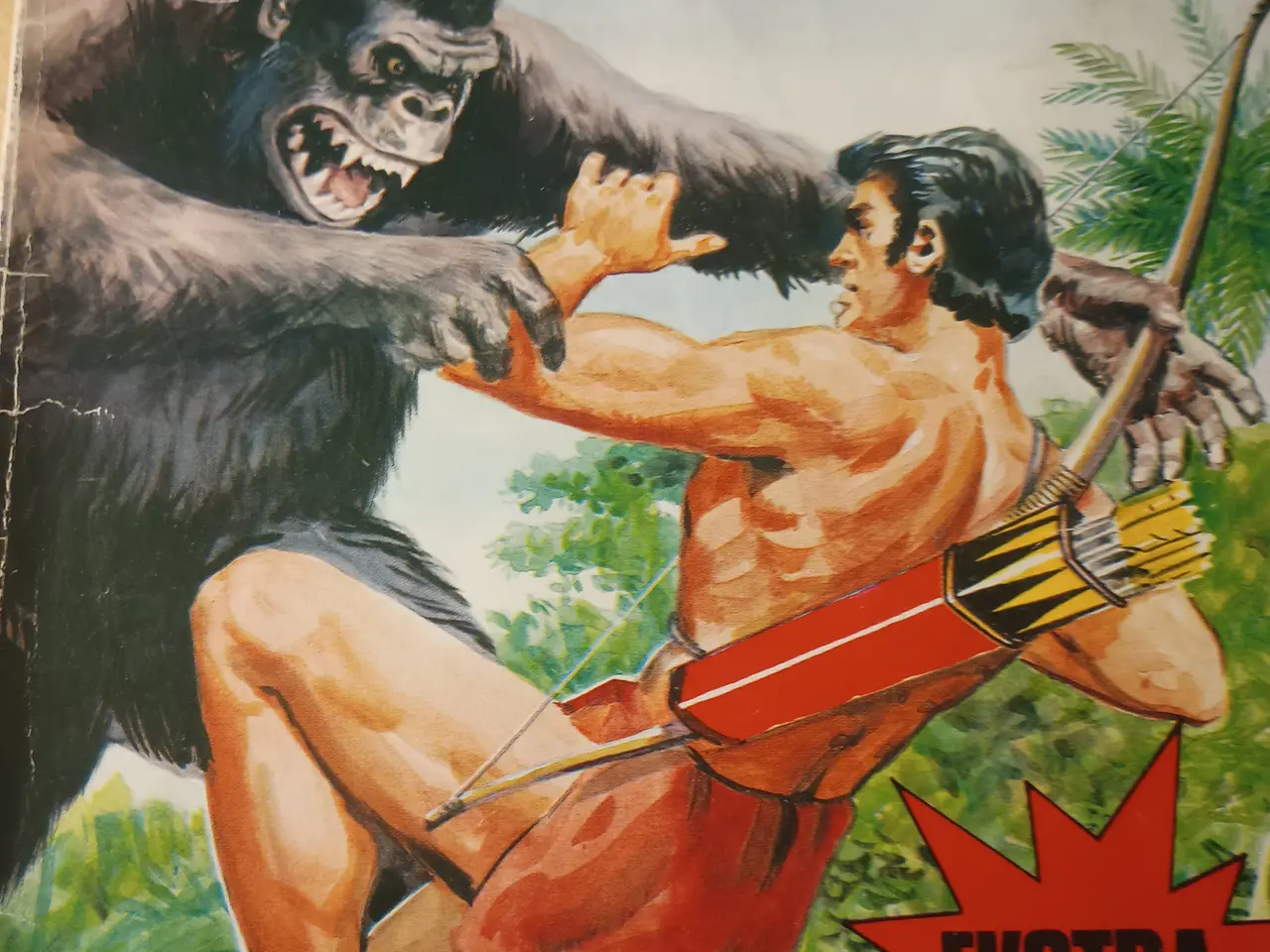 Billede 6 - Tarzan tegneserier. Plus et extra hæfte.
