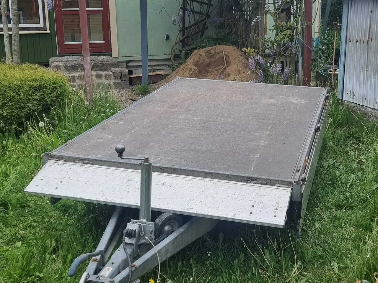 Billede 2 - Hapert 2 ton boogietrailer