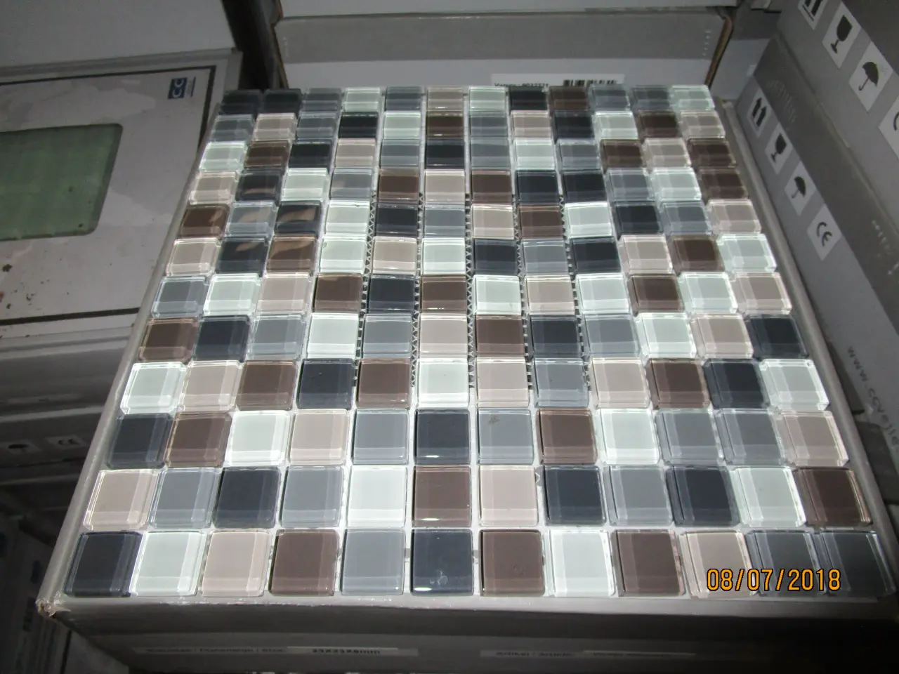 Billede 2 - GLAS MOSAIK MIX FV.
