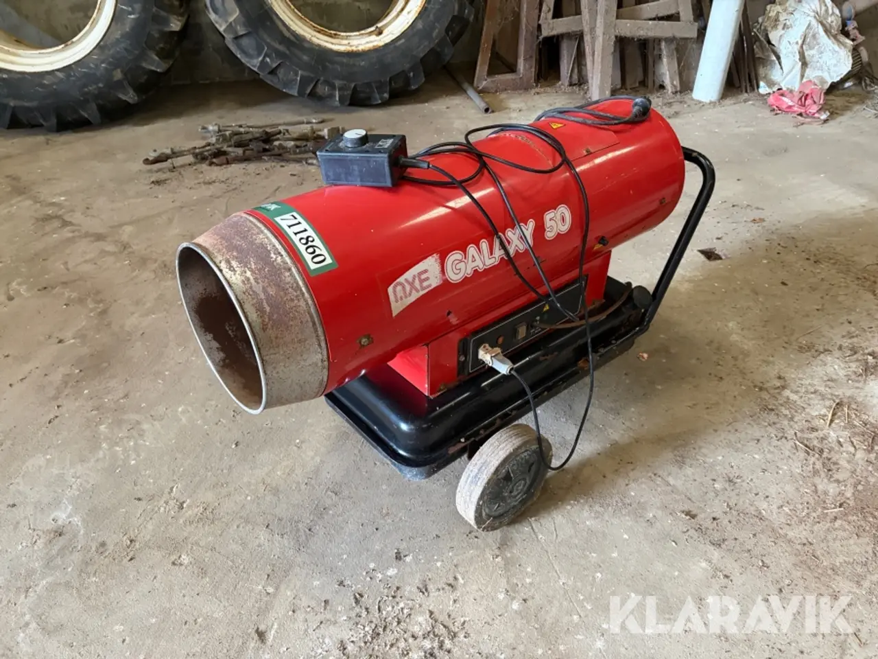 Billede 1 - Varmekanon AXE Galaxy 50 45 kW