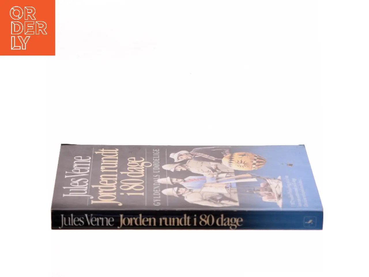 Billede 2 - Jorden rundt i 80 dage af Jules Verne (Bog)