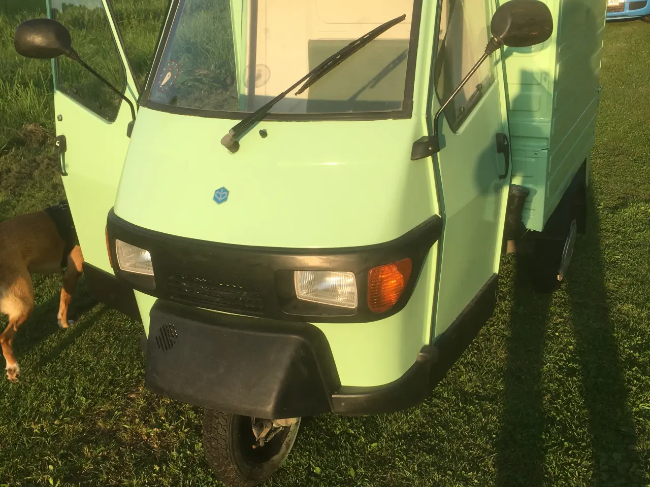 Billede 1 - tuktuk ape 45 med ny oliefyr har kørt 16000