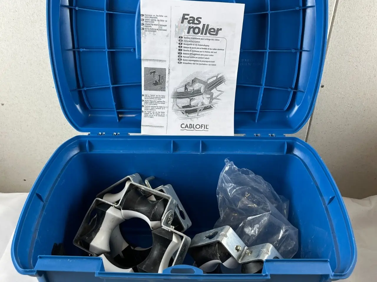 Billede 1 - Cablofil Fas Roller kabel Pulling System Kit Wire