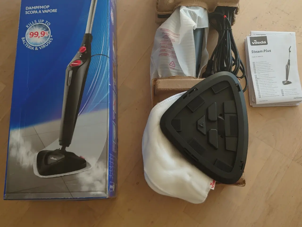 Billede 1 - Vileda Steam Plus Dampmoppe
