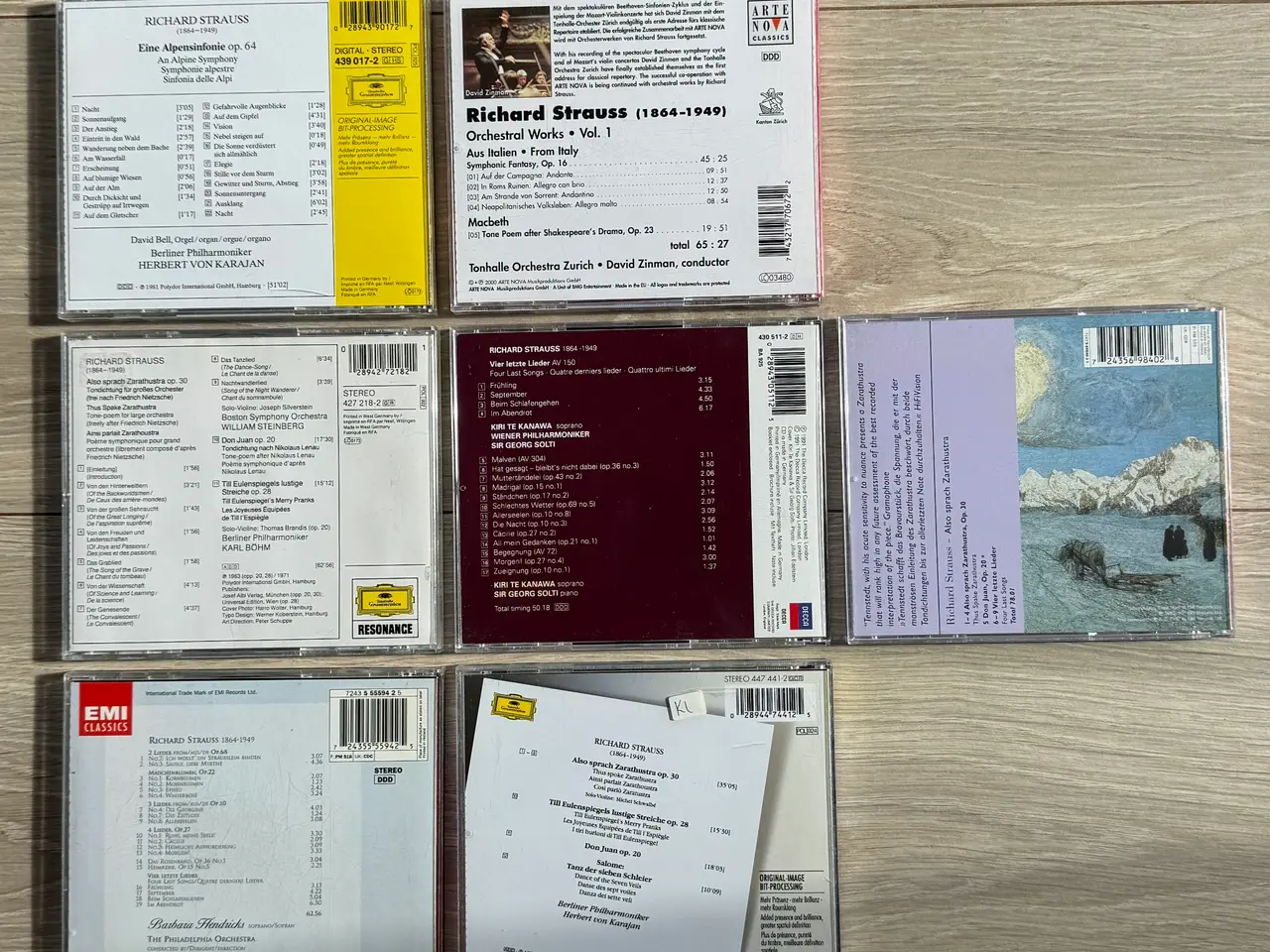 Billede 2 - RICHARD STRAUSS - 7 CD’ER MED KLASSISK MUSIK