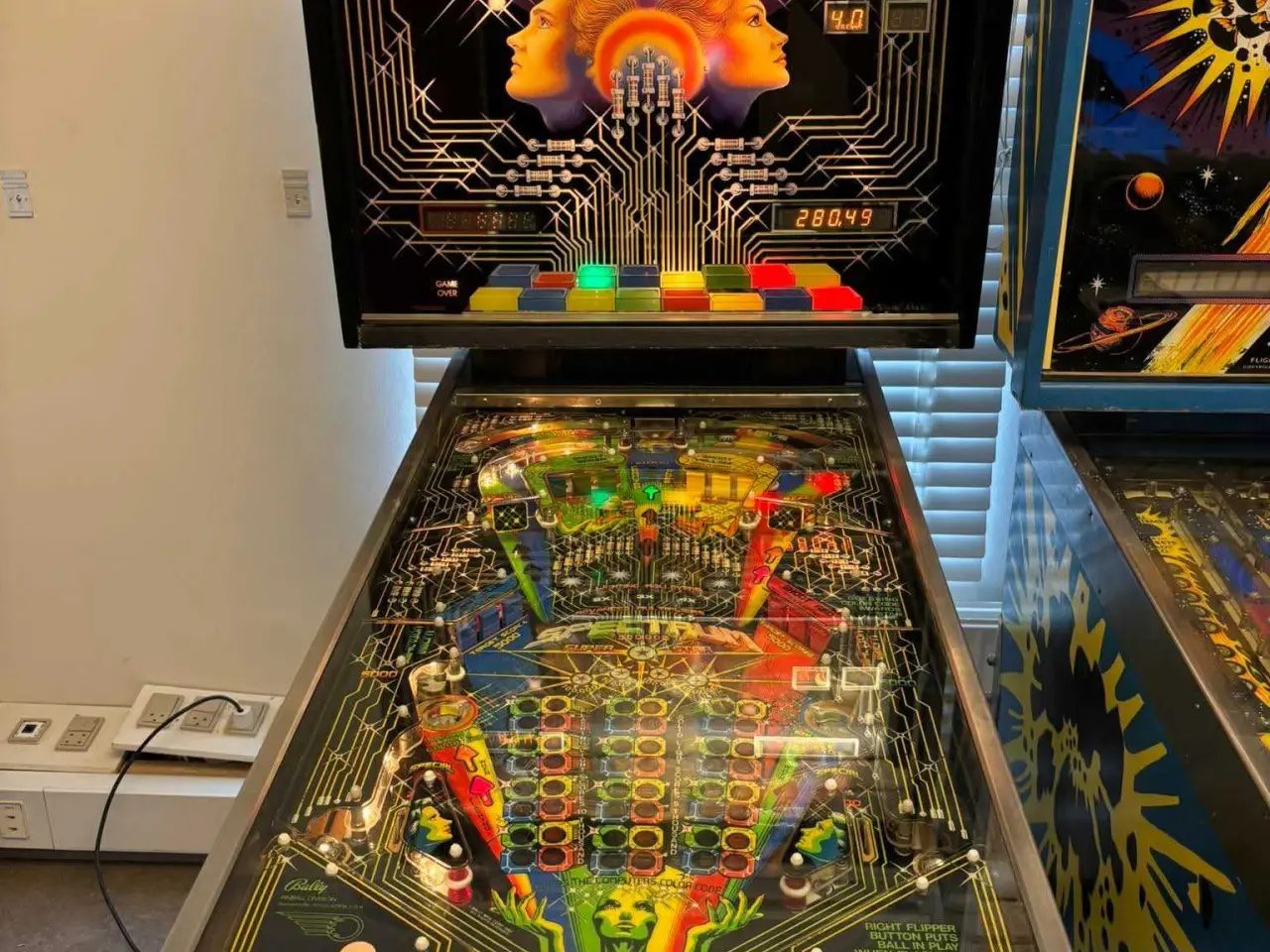 Billede 1 - Flippermaskine, Bally Spectrum