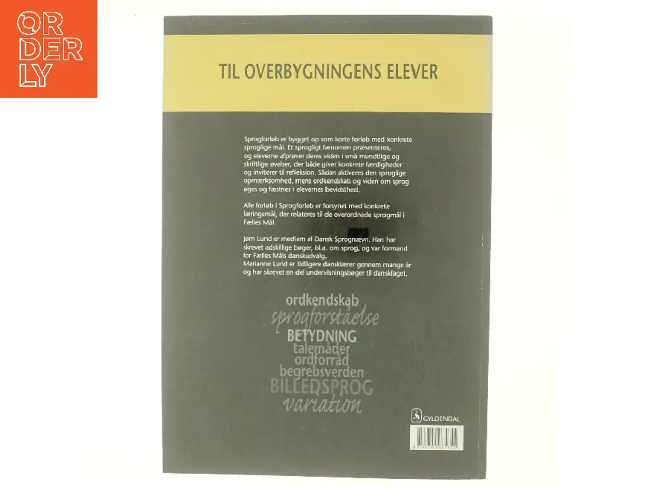 Billede 3 - Spejl dig i sproget : sprogforløb. Bind 1 af Jørn Lund (f. 1946) (Bog)