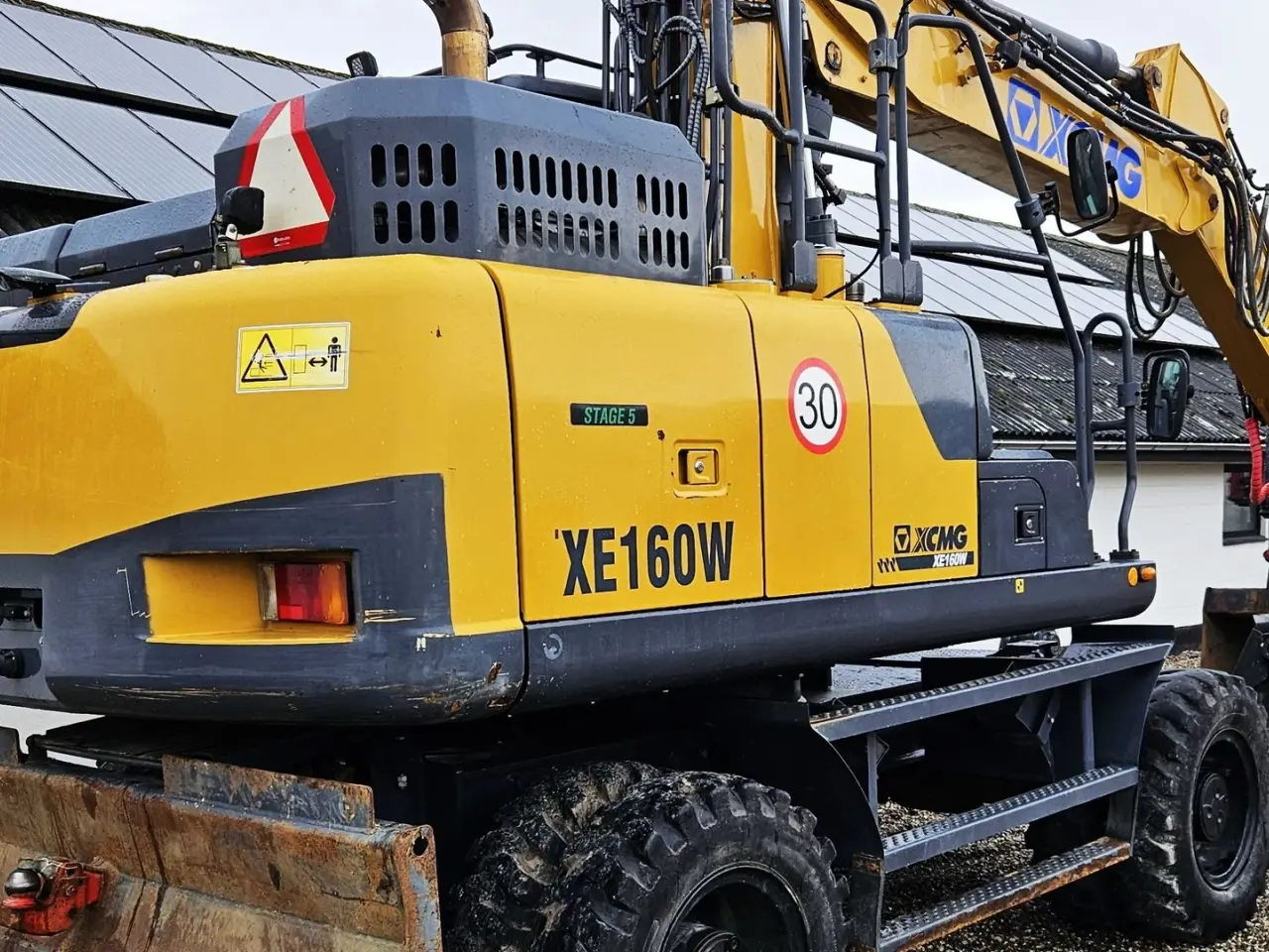 Billede 7 - XCMG XE160W hjulgraver / tiltrotator / meget udstyr / 3500 timer
