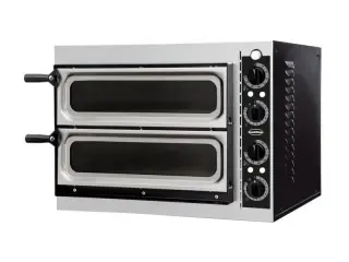 Elektrisk Pizzaovn 2 x 1 Ø 32 cm – dobbelt – 230 V