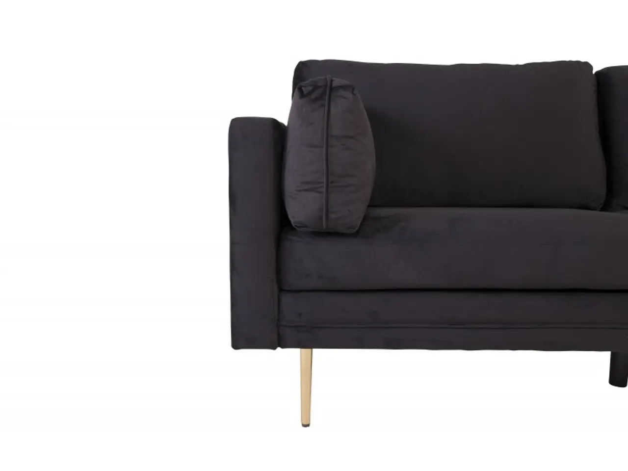 Billede 7 - Boom 3 personers Sofa  - Sort og Messing