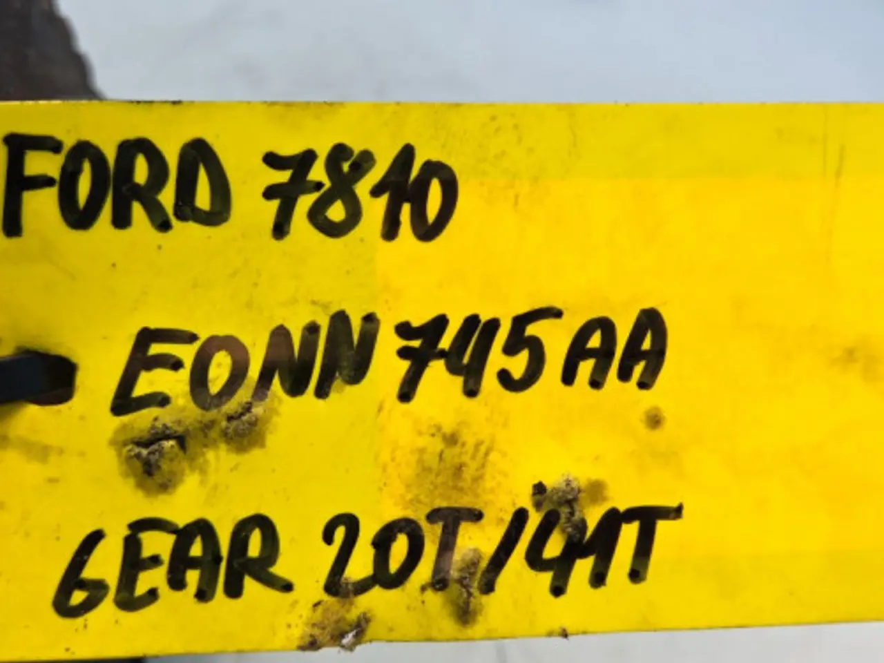 Billede 4 - Ford 7810 Gearhjul E0NN745AA