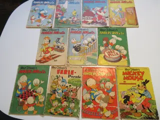 Anders And blade, 1951-1956, 11 stk.