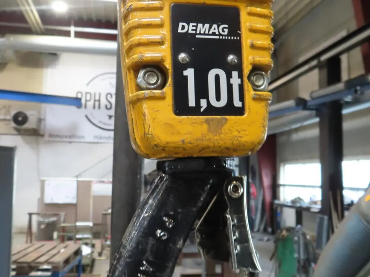 Billede 9 - Søjlesvingkran DEMAG 1000 kg