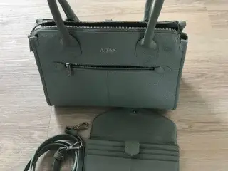 Adax håndtaske med pung