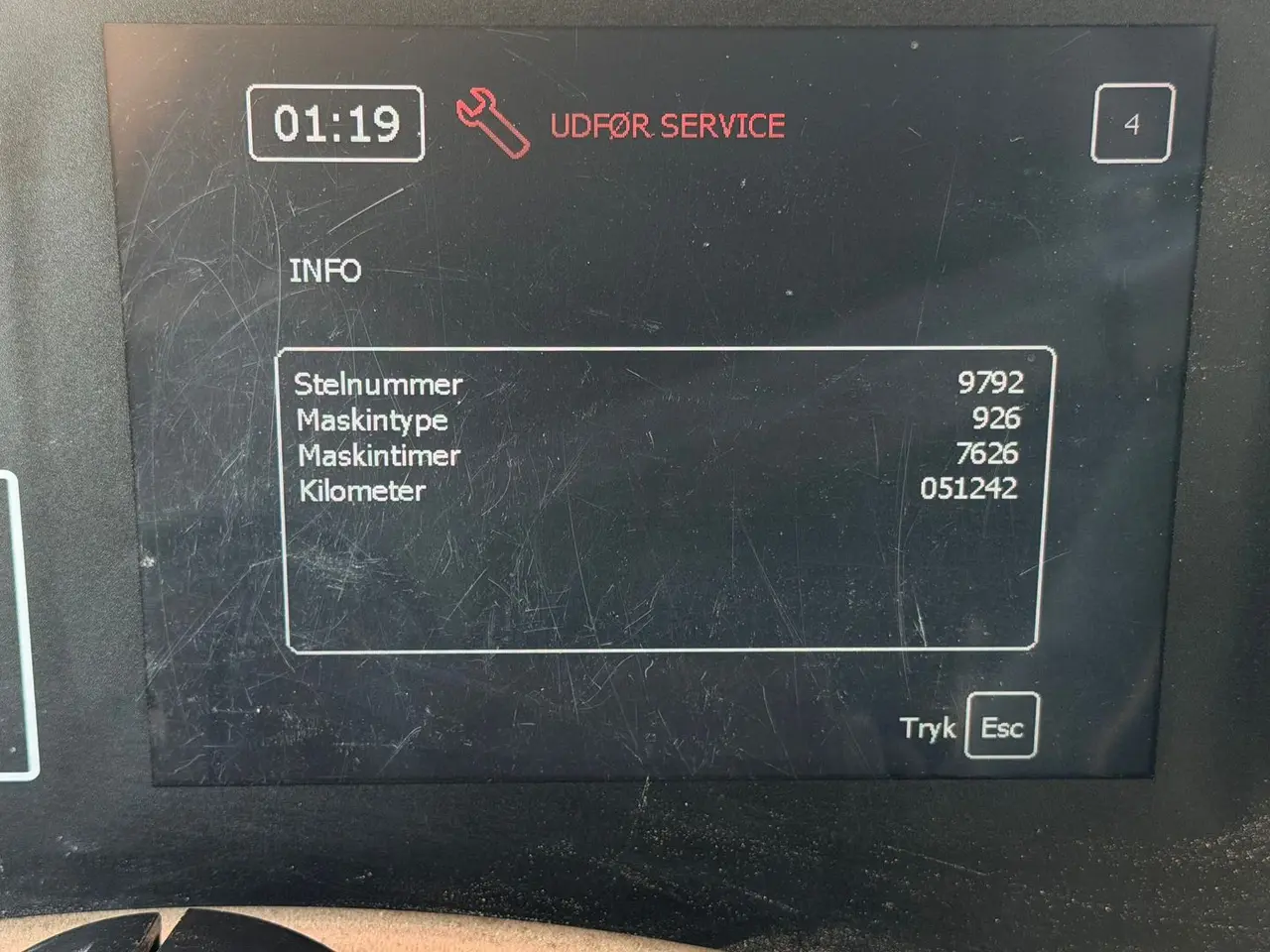 Billede 18 - Hydrema 926D 926D med Encon Rotortilt, ESD Dobbelt Command og kun 7600 Timer