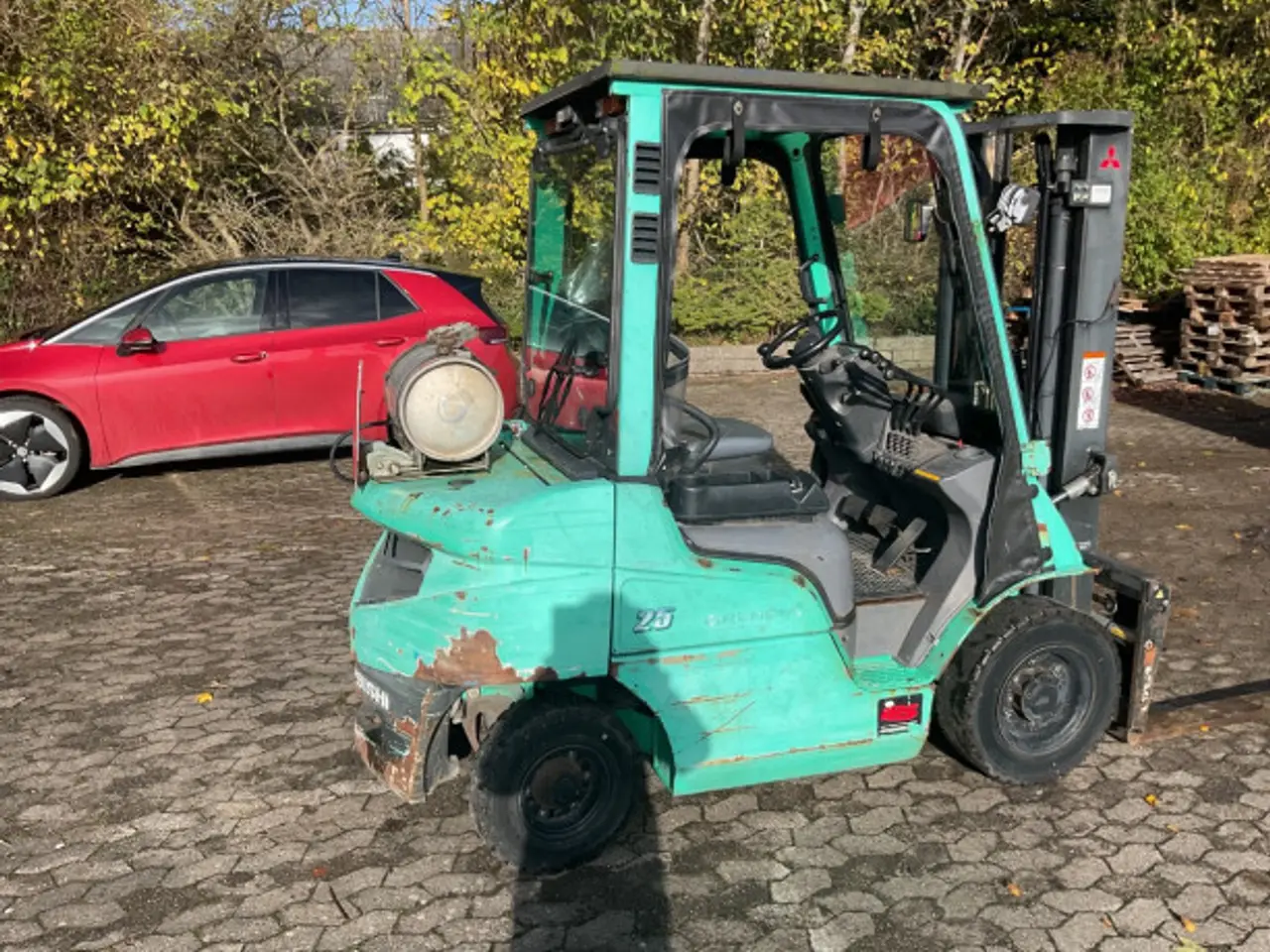Billede 3 - Mitsubitsi 2500kgGastruck fra2018 kun2390 Timer