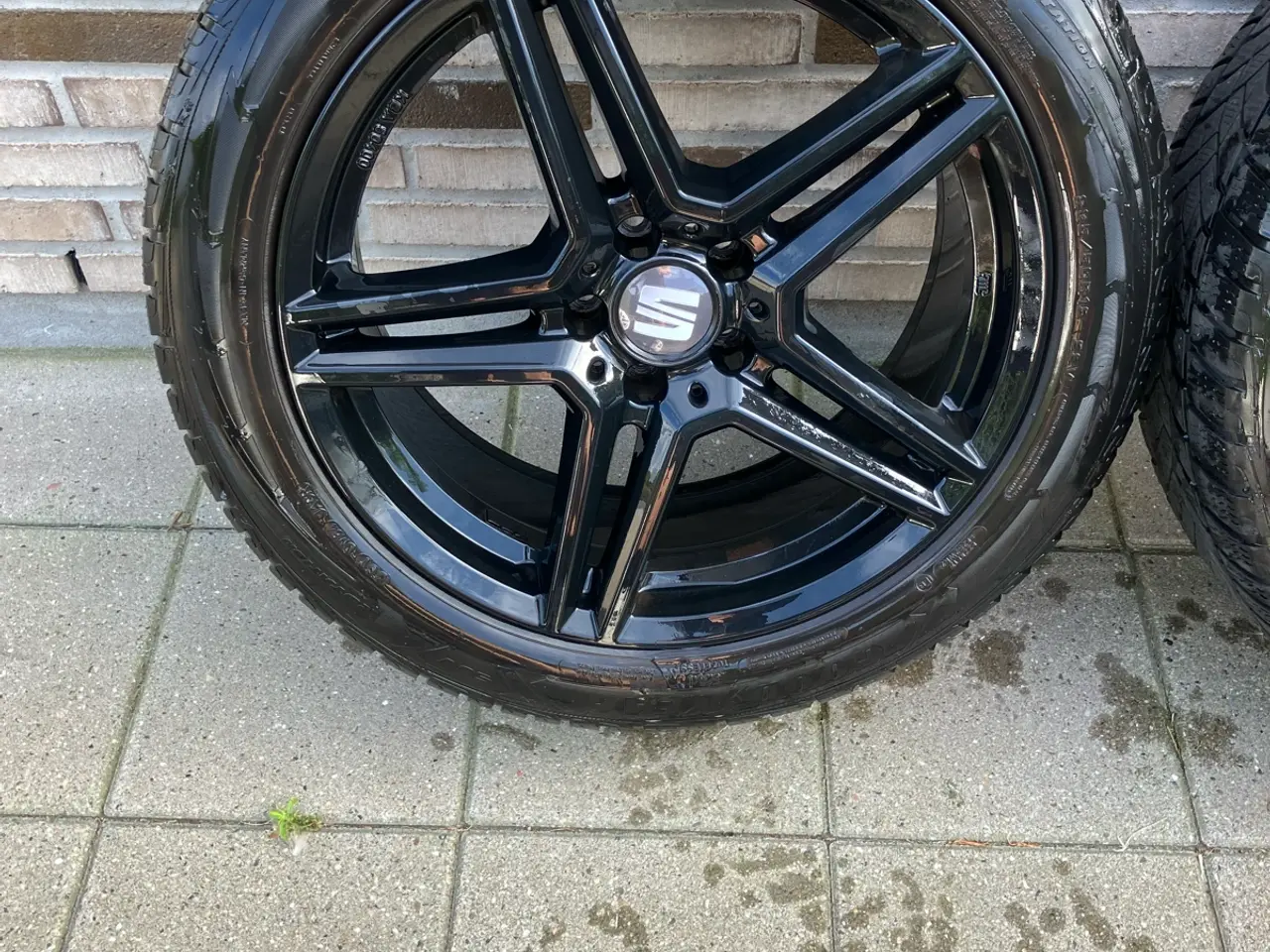 Billede 2 - Alufælge 5 x 112 m Goodyear vinterdæk 235/50R19