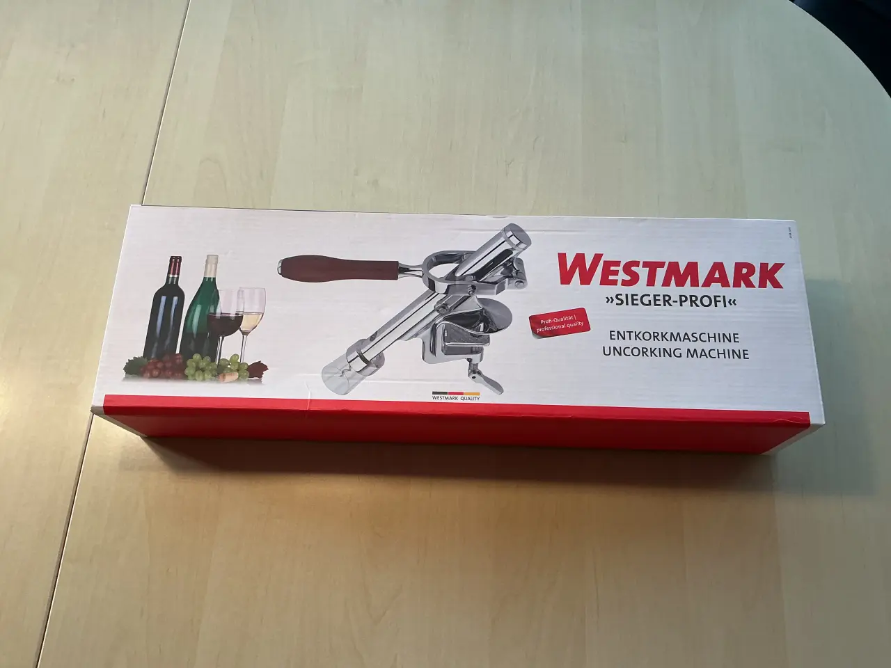 Billede 1 - Westmark bordmonteret proptrækker i rustfri stål