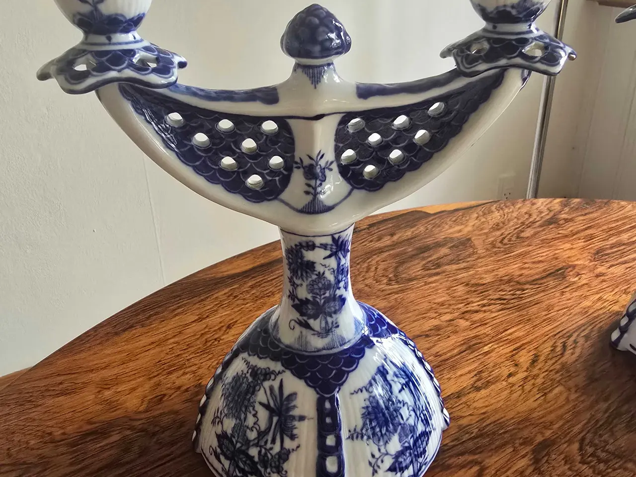 Billede 4 - Helblonde porcelæn lysestager