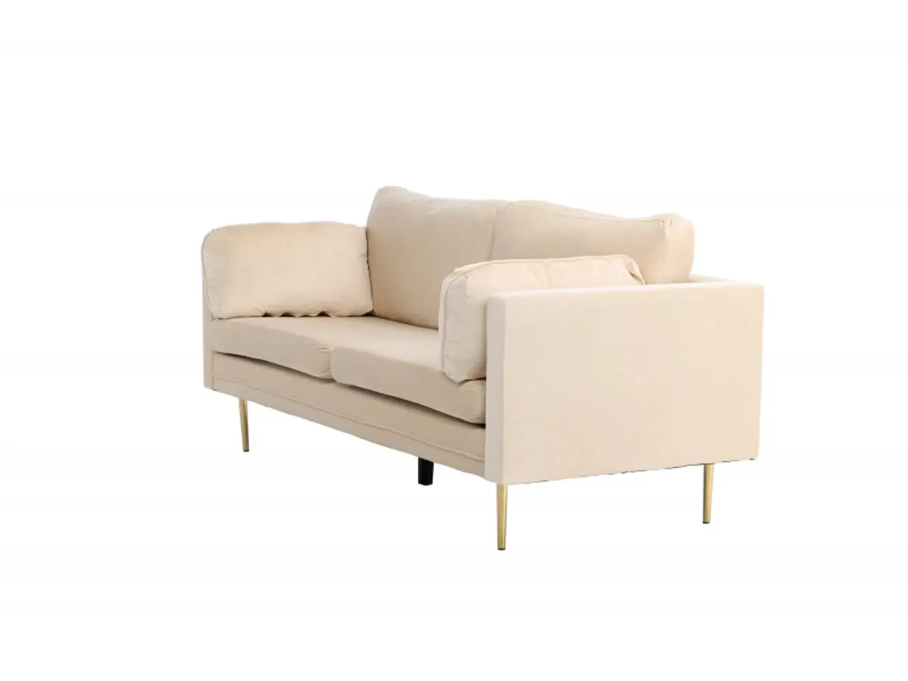 Billede 11 - Boom 3 personers Sofa - Beige og Messing
