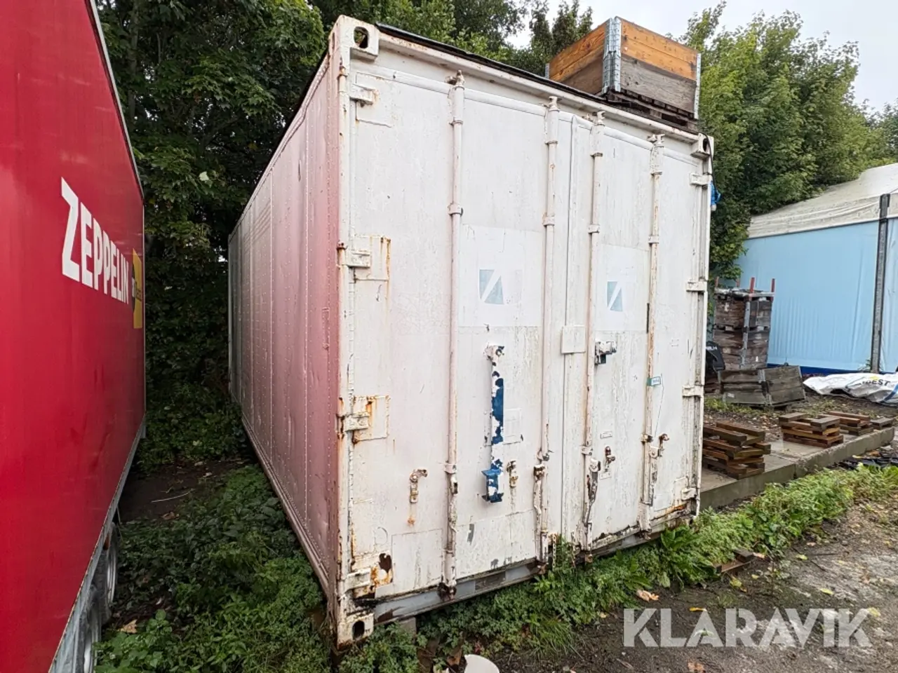Billede 2 - 20fods container isoleret