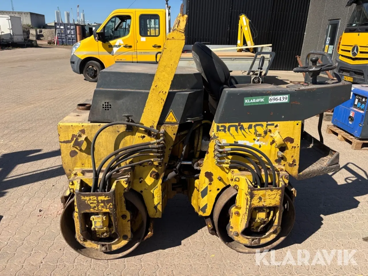 Billede 4 - Vejtromle Bomag BW 90 ADL