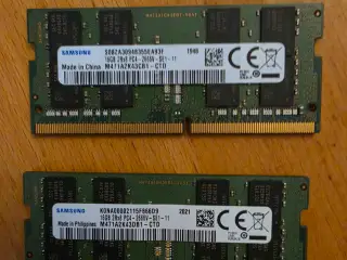 Samsung ddr4 2666 mhz so-dimm 2x16