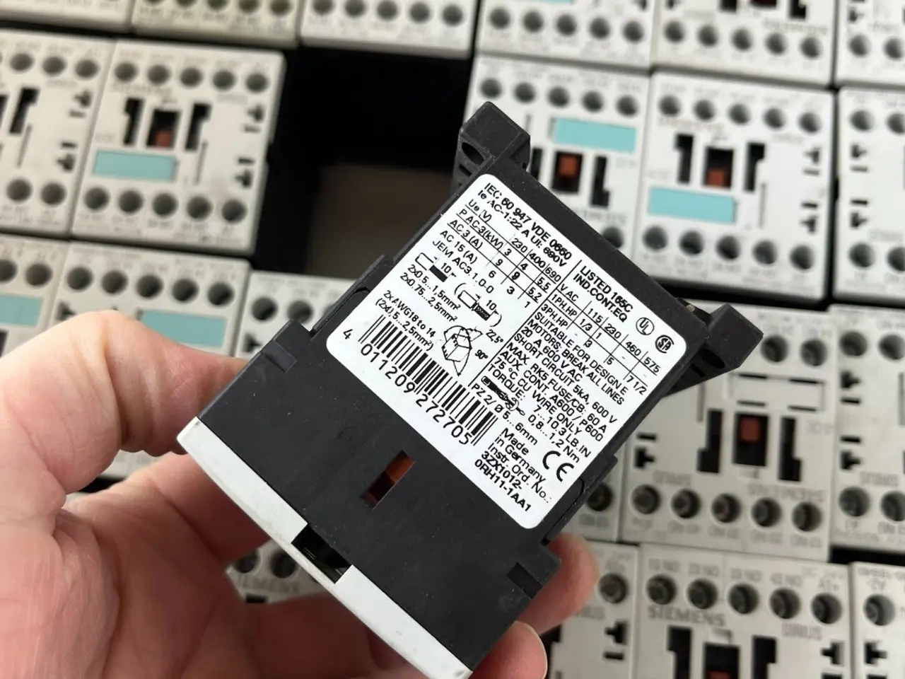 Billede 15 - Siemens SIRIUS kontaktor relæ parti 35pcs 3RH1140