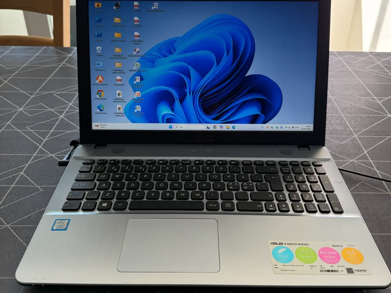 Billede 1 - Asus bærbar 15,6