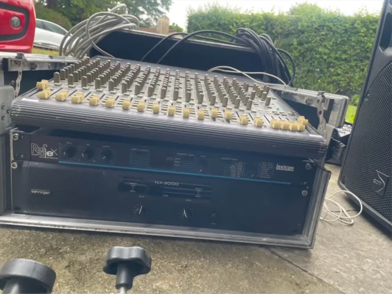 Billede 2 - Komplet PA anlæg med mic stativer og Remote boxe b