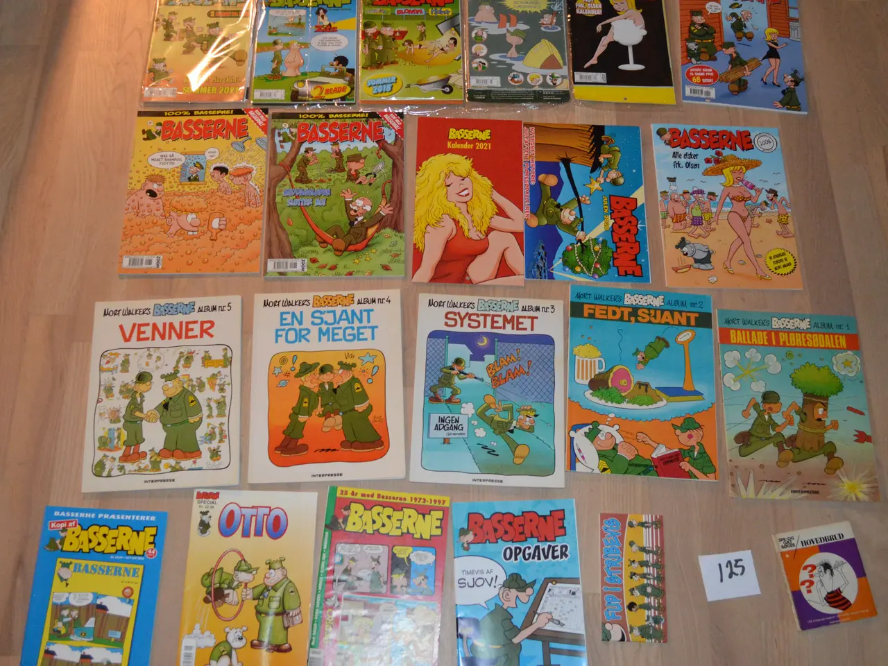 Billede 5 - Tegneserier ca. 4000 stk. af alle slags.
