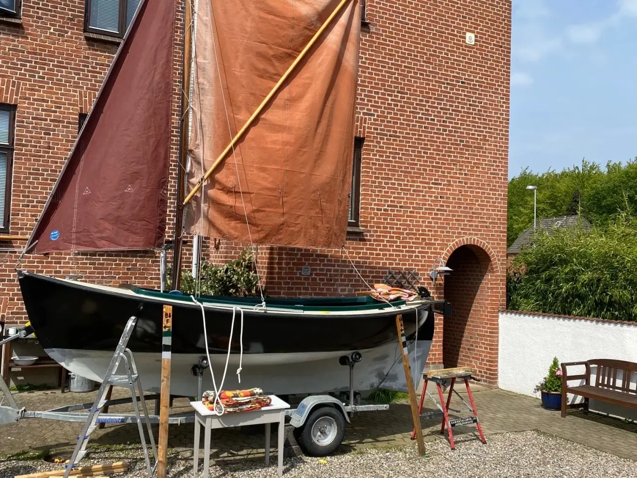 Billede 2 - Efterårstilbud - nedsat! Smakkejolle i god stand