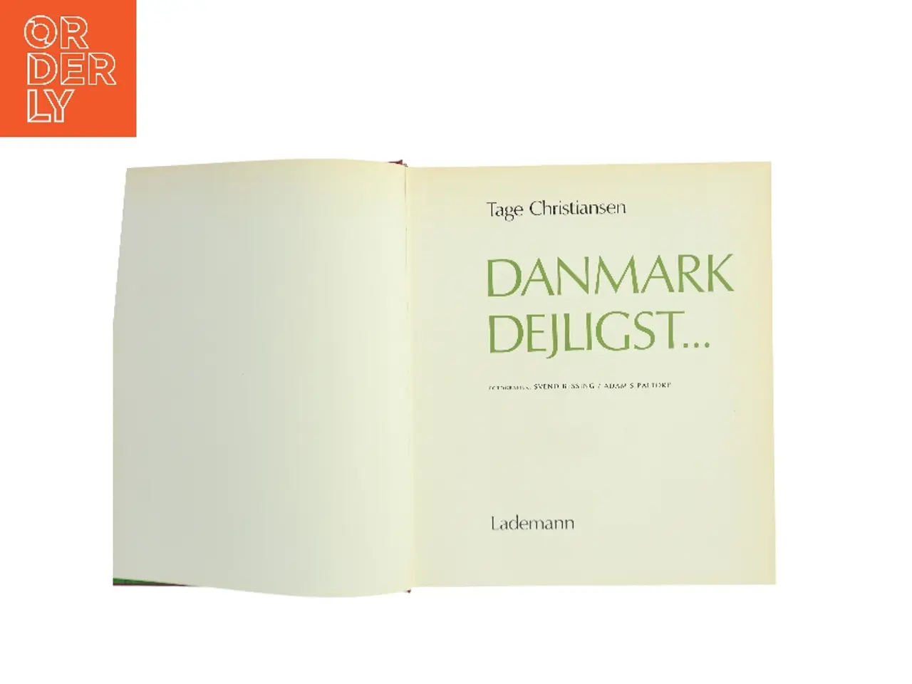 Billede 1 - Danmark dejligst... af Tage Christiansen (Bog)