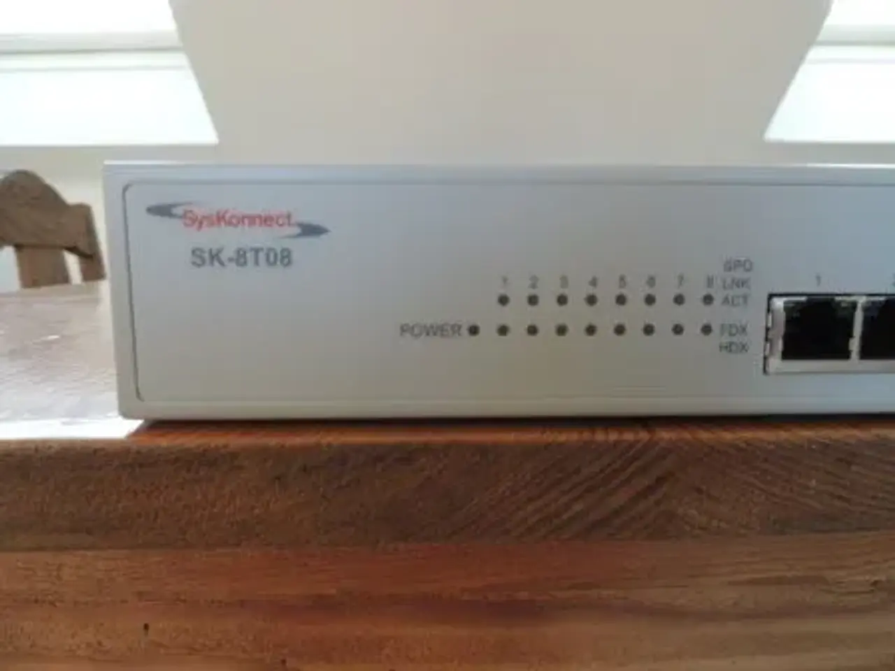 Billede 2 - SysKonnect 8-port switch