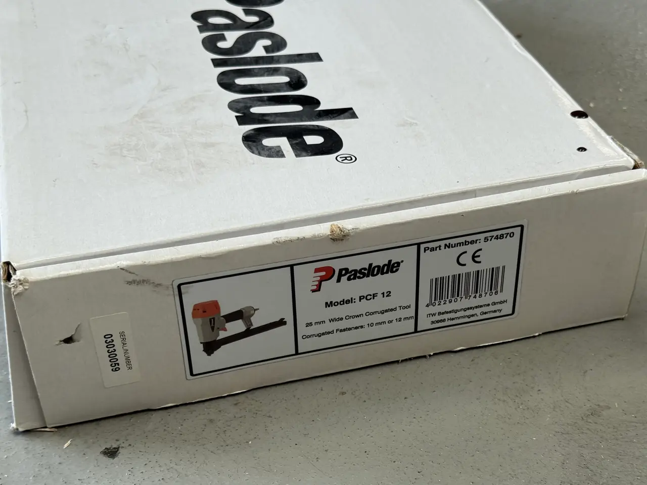 Billede 5 - Sømpistol PASLODE PCF12